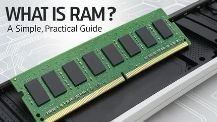 ¿Qué es la memoria RAM en una computadora o laptop