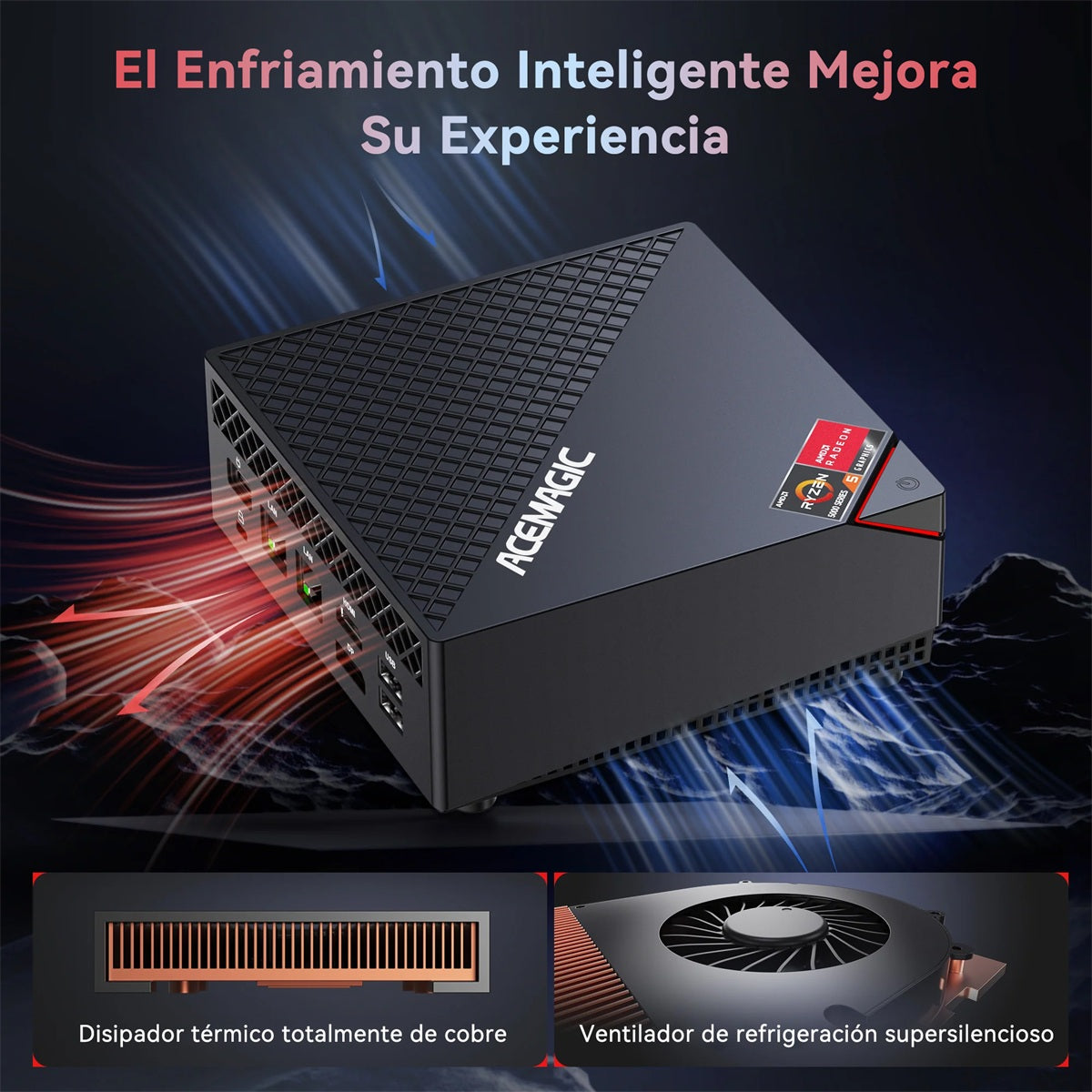 ACEMAGIC AM06 Pro AMD Ryzen 7 7730U Mini PC
