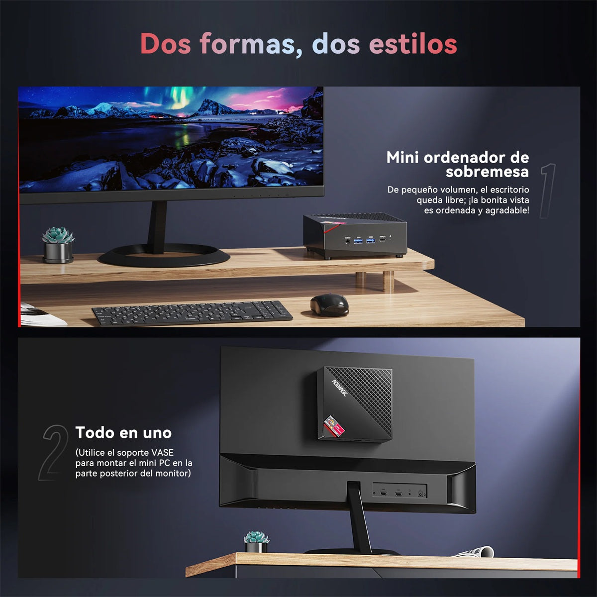 ACEMAGIC AM06 Pro AMD Ryzen 7 7730U Mini PC