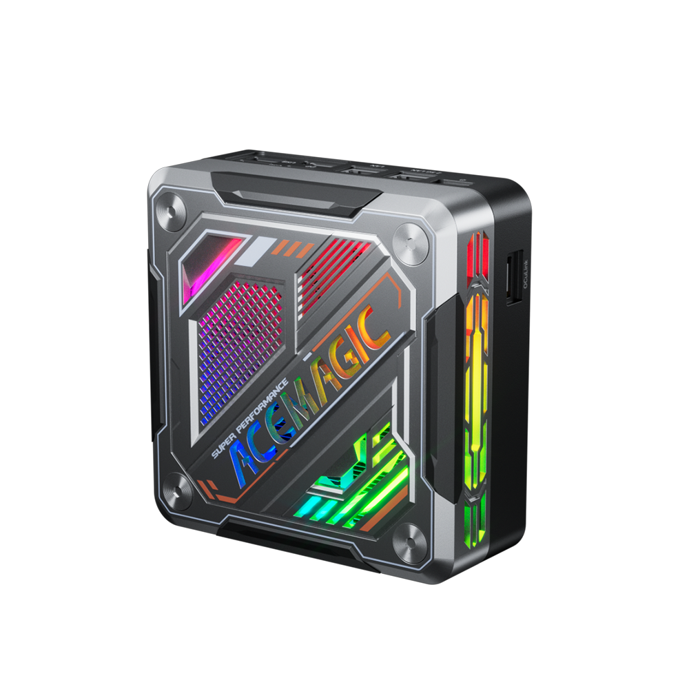 ACEMAGIC AM18 Mini PC con Ryzen 5 7640HS y OCuLink para expansión