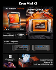 ACEMAGIC K1 AMD Ryzen™ 5 7430U/7 5825U/Ryzen Embedded R2544 Mini PC